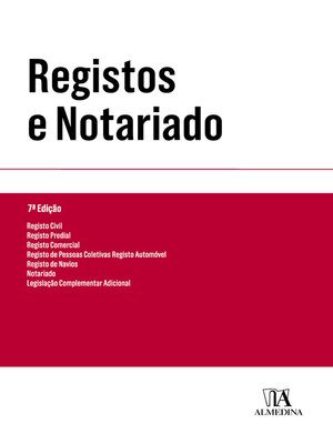 cover image of Registos e Notariado